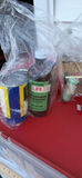 Plastic Storage Tote with Vintage Medical Tins and Rubber Ice Cap - thumbnail 16 of 17