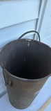 Vintage Tall Metal Bucket with Metal Handle - thumbnail 4 of 7