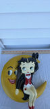 Betty Boop Crescent Moon Wall Hanging Figurine - thumbnail 3 of 5