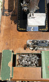 Vintage 1936 Singer 15-91 Sewing Machine Wooden Cabinet - thumbnail 6 of 37