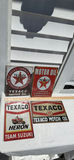 (4) Retro Style Texaco Motor Oil Advertising Metal Signs - thumbnail 2 of 3