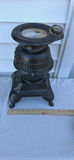 Vintage Arnel’s Pottery Comfort Potbelly Stove with Four Cast Iron Skillets - thumbnail 7 of 12