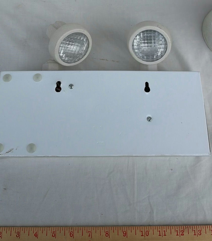 Beghelli Illuminated EXIT Sign with Emergency Light Heads - image 9 of 12