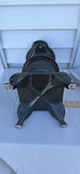 Vintage Arnel’s Pottery Comfort Potbelly Stove with Four Cast Iron Skillets - thumbnail 9 of 12