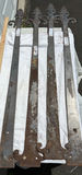Four Wrought Iron Decorative Strap Hinges - thumbnail 4 of 6