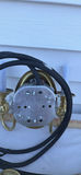 Group Of Four Brass Two-Arm Wall Sconces And Eight Sconce Shades - thumbnail 20 of 25