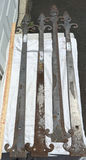 Four Wrought Iron Decorative Strap Hinges - thumbnail 1 of 6