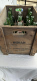 Vintage Wooden Soda Bottle Crate with Glass Soda Bottles MORAN St. Catharines - thumbnail 4 of 20
