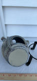 Decorative Mini Ceramic Chiminea with Metal Stand - thumbnail 6 of 6