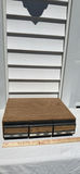Wooden Cassette Tape Storage Cabinet with Assorted Cassette Tapes - thumbnail 7 of 8