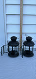 IKEA Pair of Black Metal Lanterns - thumbnail 5 of 7