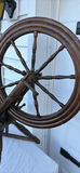 Vintage Wooden Spinning Wheel - thumbnail 11 of 15