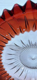 Red Glass Serving Bowl and Decorative Glass Artificial Cherries - thumbnail 8 of 9