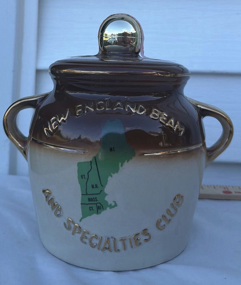 Vintage 1980 Jim Beam Ceramic Bourbon Decanter - “The Beam Pot” - image 2 of 6