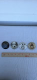Four Humane Society Animal-Themed Pinback Buttons - thumbnail 1 of 4