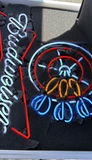 Retro Budweiser Dart Board Light Up Neon Sign - thumbnail 8 of 13