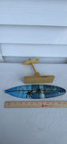 (3) Items - Wooden Hand-Painted Maracas, Surfboard And Drum - thumbnail 9 of 9