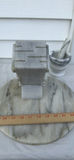 Marble Mortar and Pestle with Round Marble Slab and Knife Block - thumbnail 9 of 10