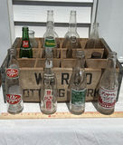 Wargo Bottling Works Wooden Crate with 12 Assorted Vintage Glass Bottles - thumbnail 5 of 8