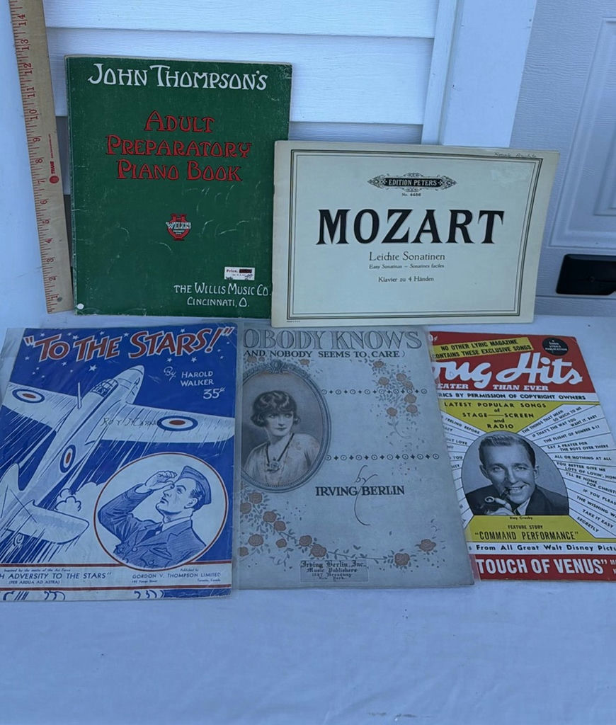 Vintage Sheet Music and Music Publications Collection - image 1 of 15