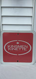 Kinsmen Kinette Metal Road Sign - thumbnail 2 of 8