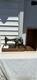 Antique Singer Sewing Machine with Bentwood Case - thumbnail 13 of 27