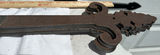 Four Wrought Iron Decorative Strap Hinges - thumbnail 6 of 6