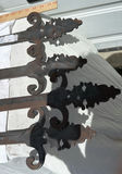 Four Wrought Iron Decorative Strap Hinges - thumbnail 2 of 6