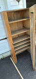 Antique Wooden Screen Door PIE SAFE with Wire Mesh - thumbnail 15 of 23