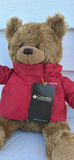 Columbia Plush Teddy Bear with Red Jacket - thumbnail 4 of 5