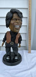 James Brown Figurine of Man in Brown Vest on Display Base - thumbnail 1 of 3