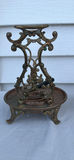 Antique Copper Teapot On Stand With Burner 1892 Patent S&Co. - thumbnail 8 of 23