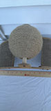 Wooden Cat Scratcher with Cardboard Panels and Rope Ball - thumbnail 4 of 7