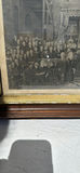 Antique Framed Historical Courtroom Engraving - thumbnail 5 of 8