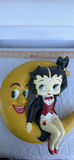 Betty Boop Crescent Moon Wall Hanging Figurine - thumbnail 5 of 5