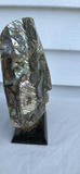 Abalone Shell Mosaic Mask Sculpture - thumbnail 6 of 7