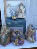Traditions 7-Piece Paper Mache Nativity Set - thumbnail 3 of 3