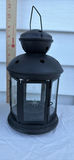 IKEA Pair of Black Metal Lanterns - thumbnail 3 of 7