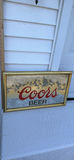 Vintage 1988 Framed Coors Beer Sign - thumbnail 1 of 7