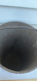 Vintage Tall Metal Bucket with Metal Handle - thumbnail 5 of 7