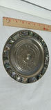 Decorative Aztec Calendar Plate with Abalone Shell Inlay - thumbnail 1 of 8