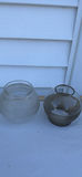 Three Vintage Glass Lamp Shades - thumbnail 6 of 7