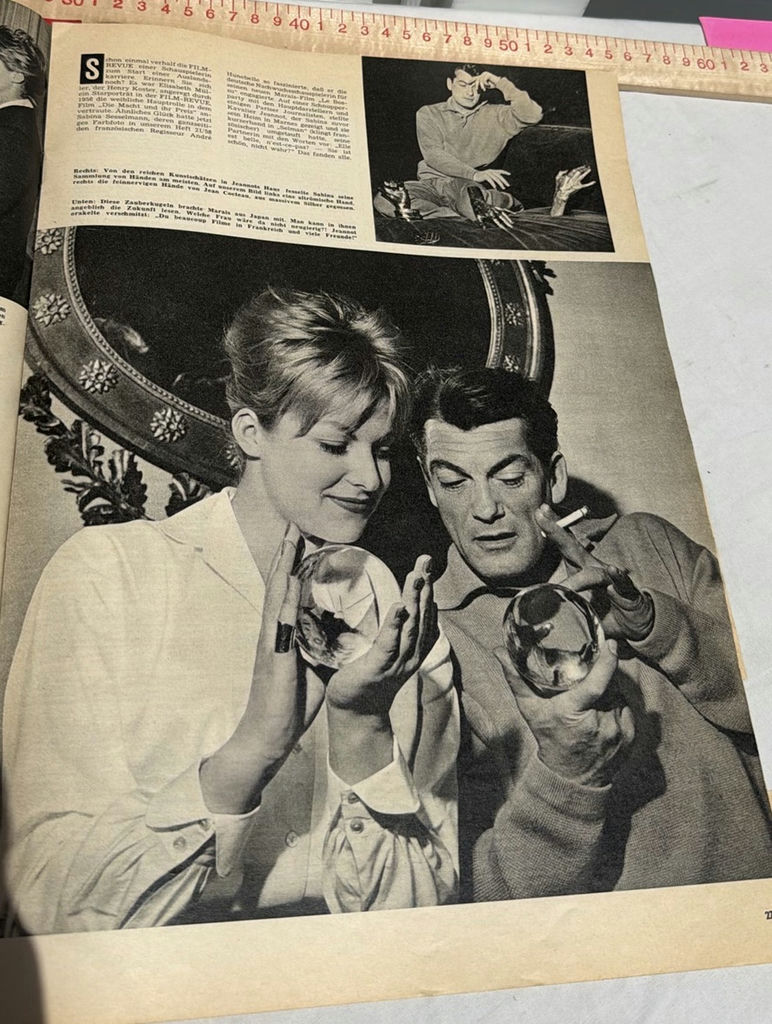 Vintage 1959 Film Revue German Magazines - Lot Of 4 - image 15 of 16