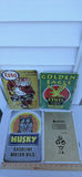 (4) Retro Automotive Advertising Metal Signs - ESSO, Golden Eagle, Husky, Power Lube - thumbnail 2 of 3