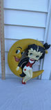 Betty Boop Crescent Moon Wall Hanging Figurine - thumbnail 2 of 5