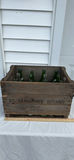 Vintage Wooden Soda Bottle Crate with Glass Soda Bottles MORAN St. Catharines - thumbnail 12 of 20