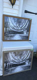 Two Framed Black-and-White Architectural Photographs - thumbnail 2 of 10