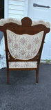 Vintage Carved Wooden Upholstered Armchair - thumbnail 14 of 15