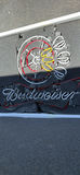 Retro Budweiser Dart Board Light Up Neon Sign - thumbnail 6 of 13