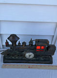 Vintage United Metal Goods Steam Locomotive-Style Mantel Clock, Model 703 - thumbnail 9 of 13